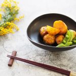 玄米パウダープレミアムレシピ「新じゃがの煮っころがし」