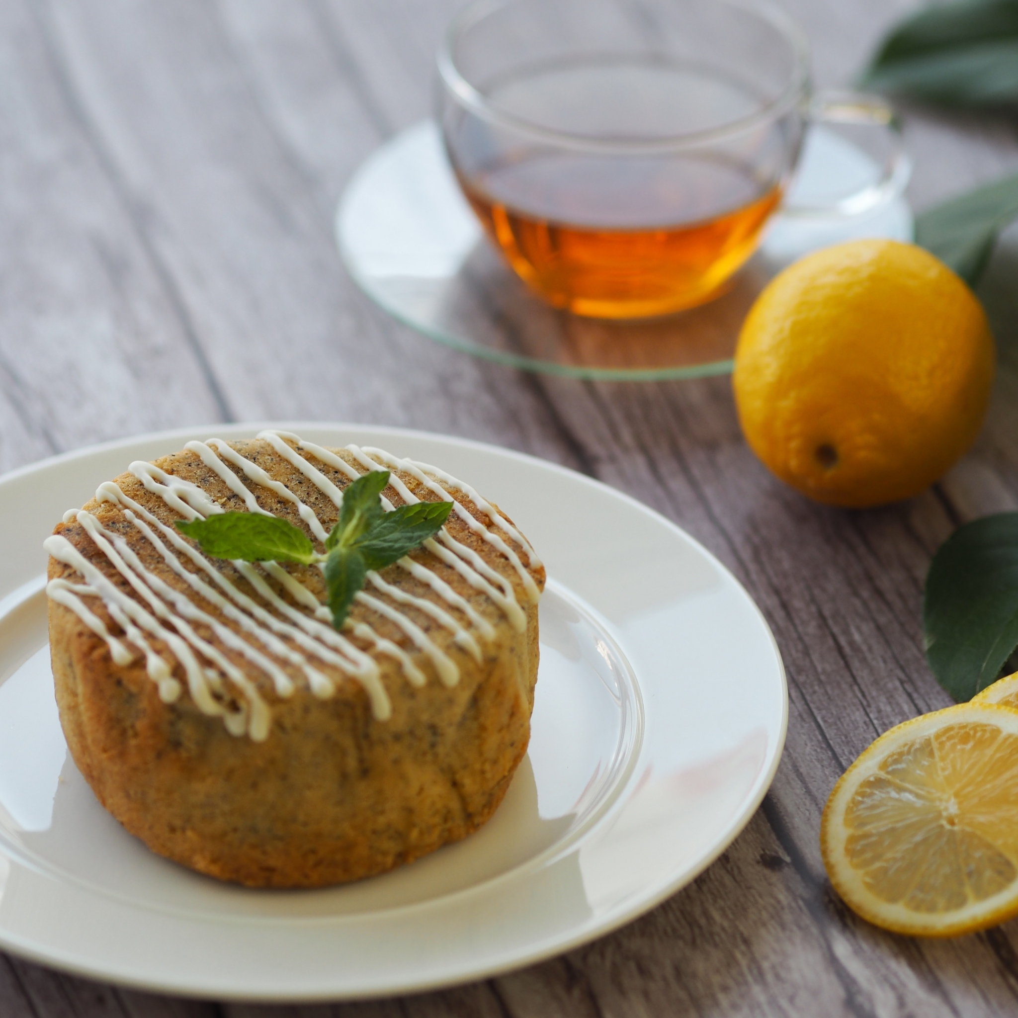 グルテンフリーで安心「玄米マルチミックスパウダー」レシピ「レモンティーケーキ」