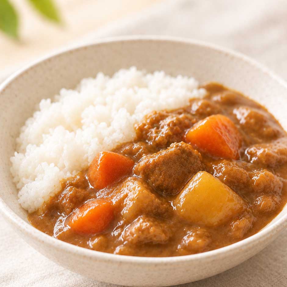 ごぼうペーストを使ったカレー(イメージ)